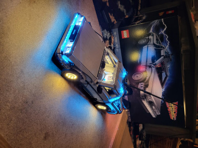 Si modata cu lumini.